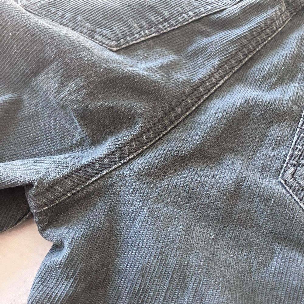 AMERICAN EAGLE Grey Corduroy High Rise Pants Size 0 - Picture 14 of 14